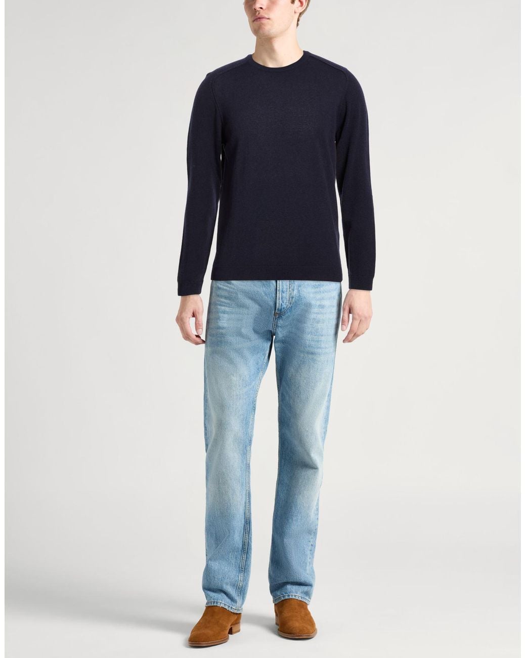 Daniele Fiesoli Blue Jumper for men
