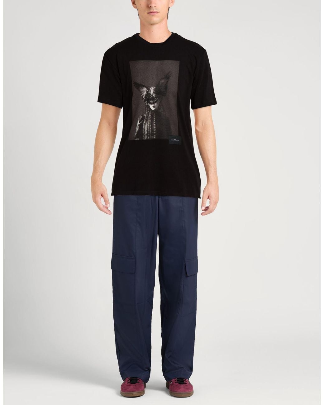John Richmond Black T-Shirt for men