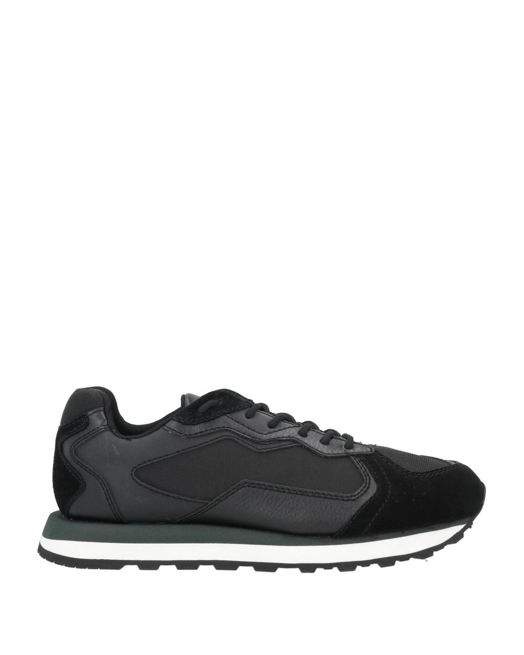 ARMANI EXCHANGE Black Sneakers Polyester for men