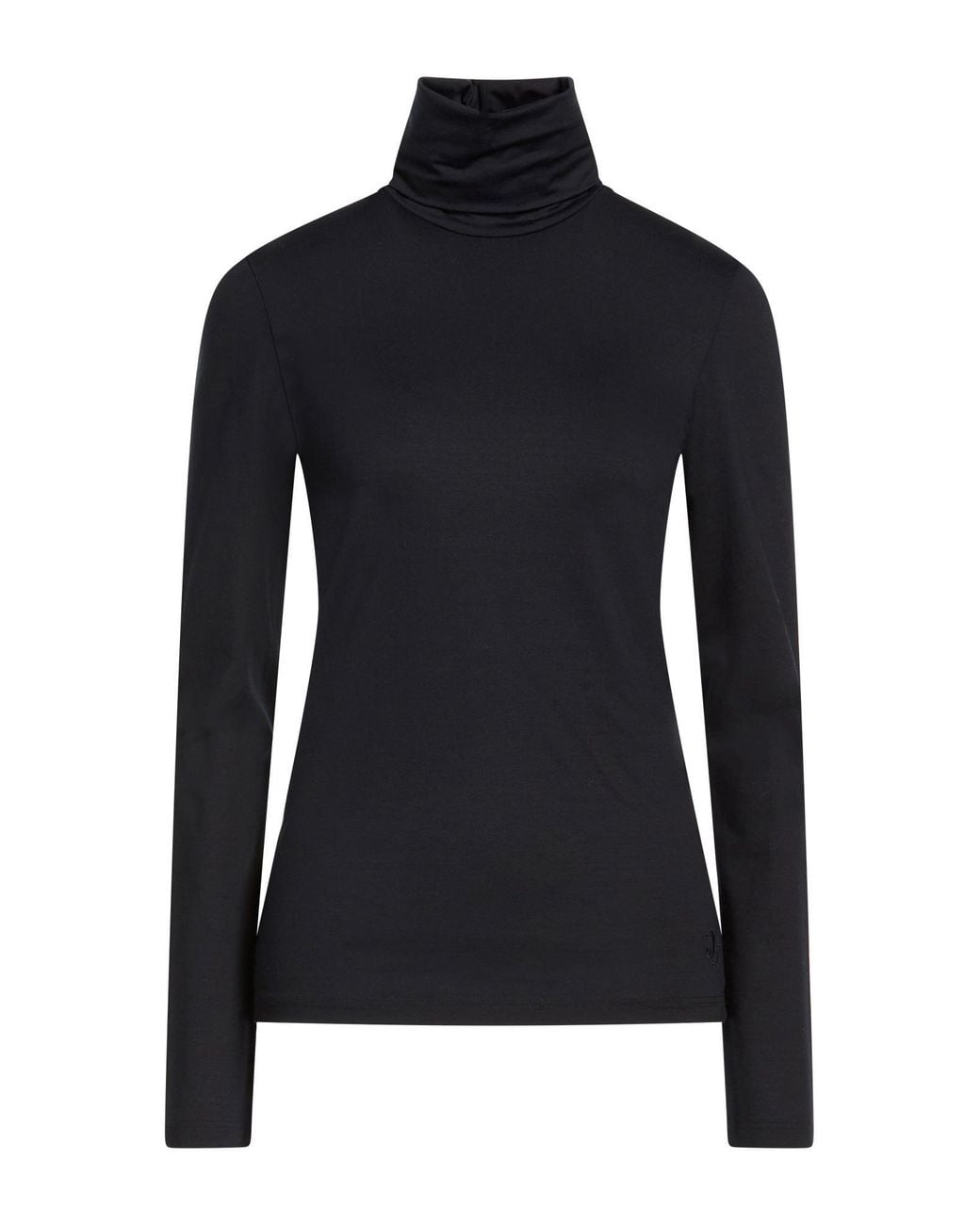 Jil Sander Black Midnight T-Shirt Cotton, Elastane