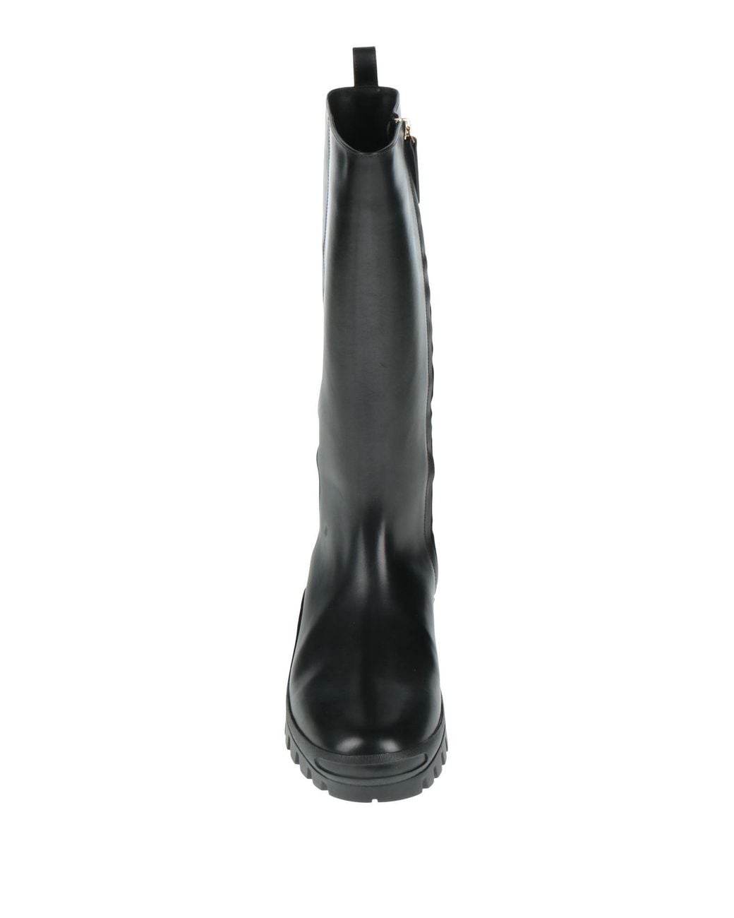 The Row Black Boot Leather