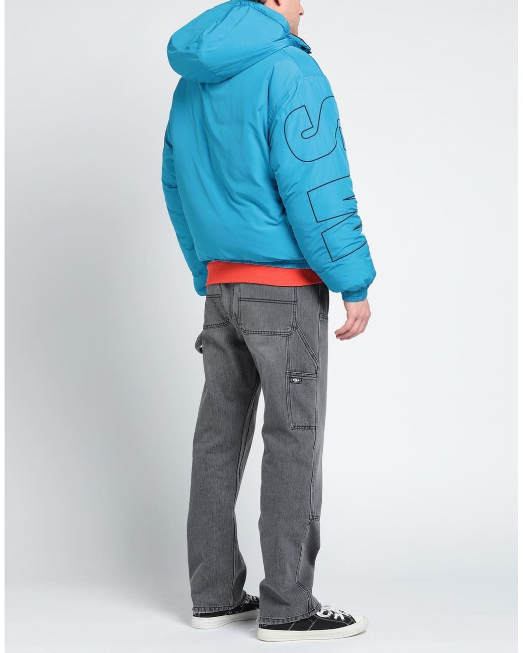 MSGM Blue Jacket for men