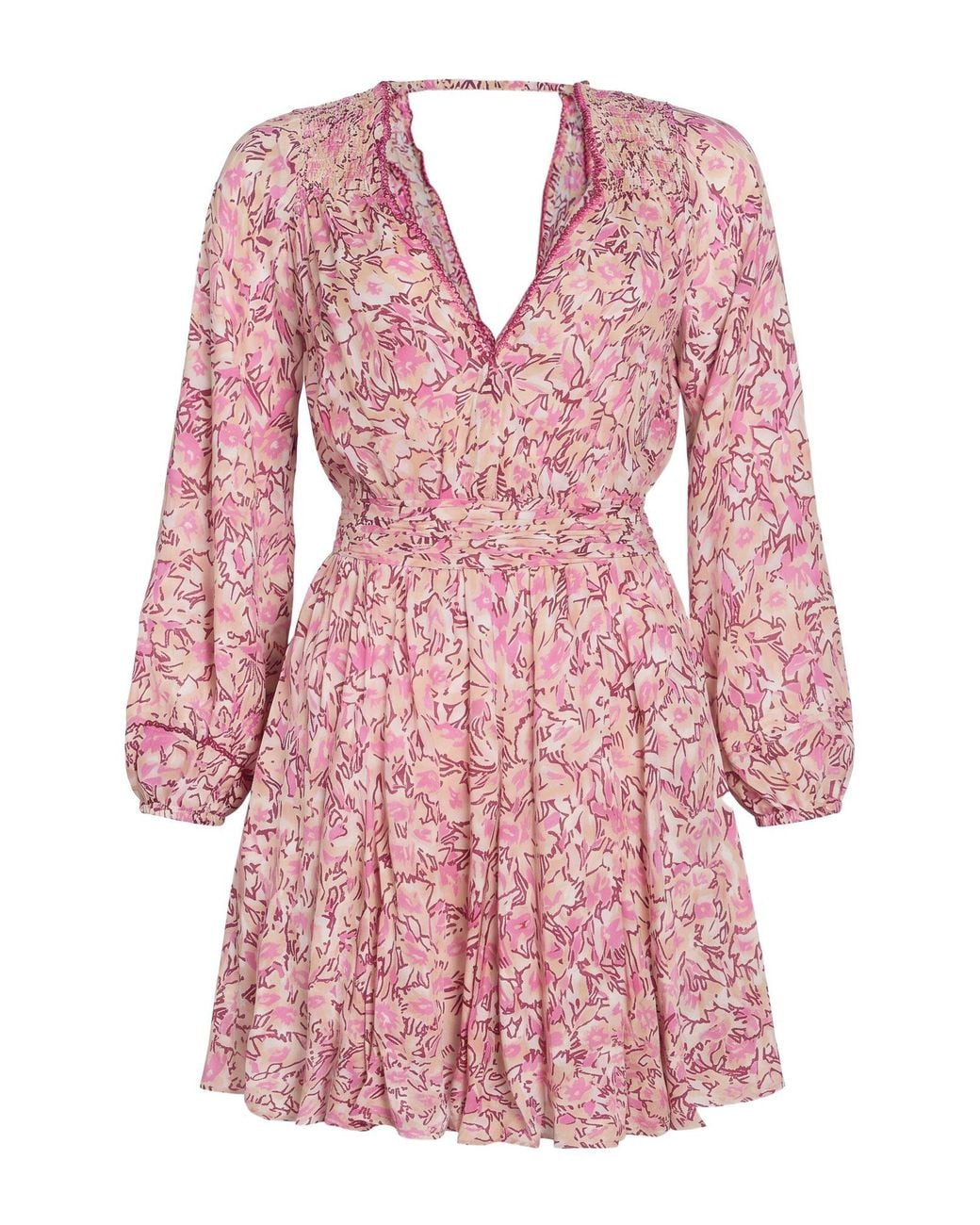 Poupette Pink Mini Dress Viscose