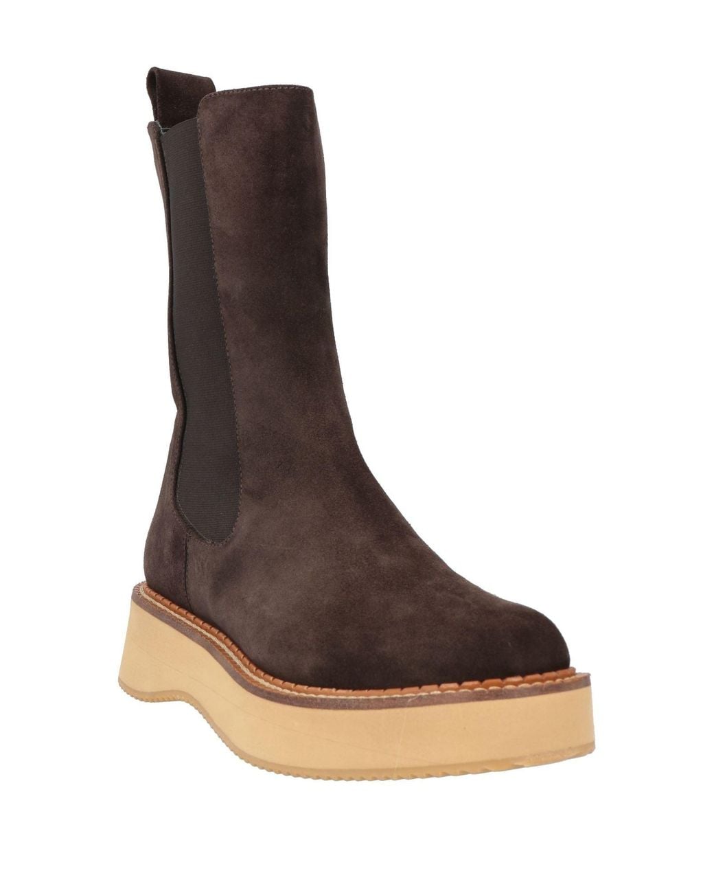 Paloma Barceló Brown Ankle Boots Leather