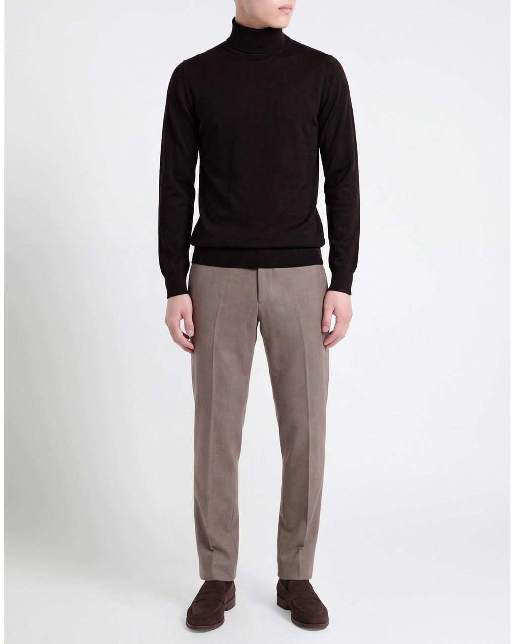 Paolo Pecora Black Turtleneck for men