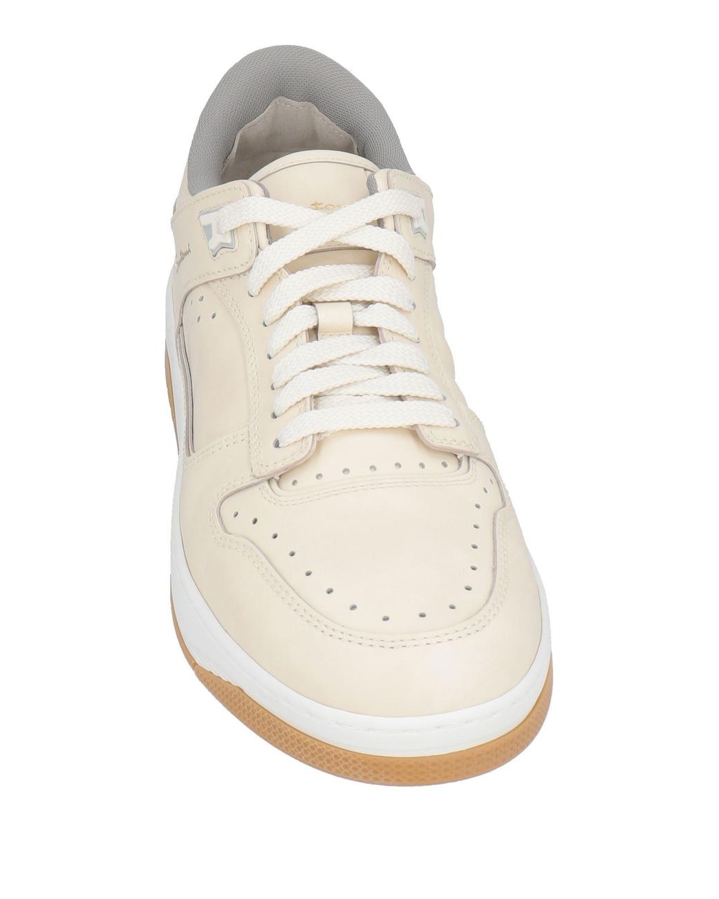 Santoni White Trainers for men