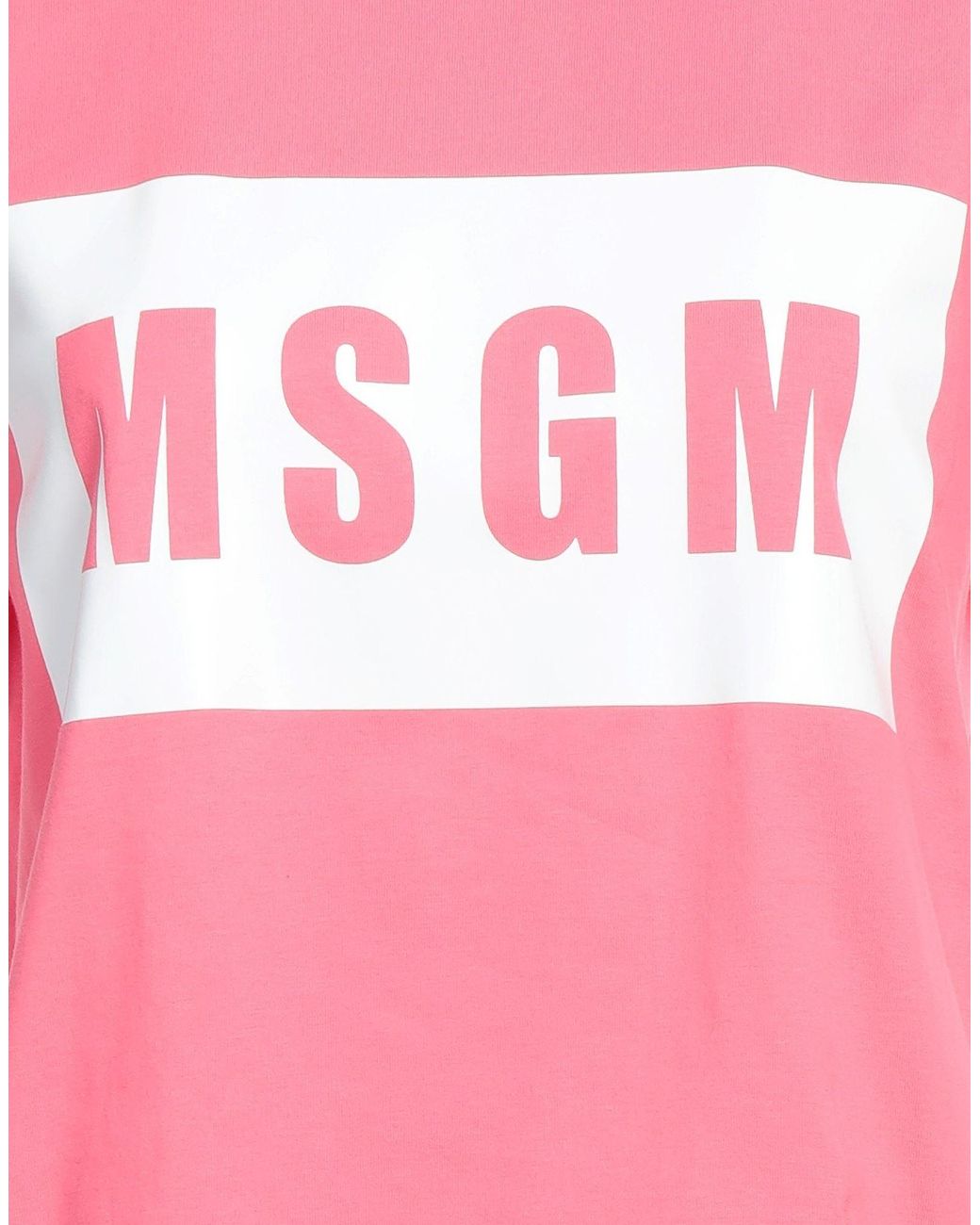 MSGM Pink T-shirt