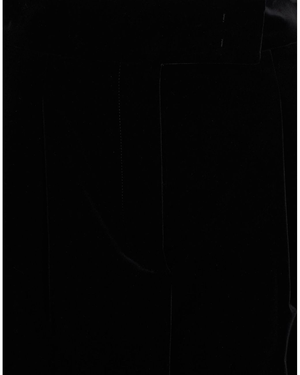 Max Mara Black Pants Cotton, Elastane