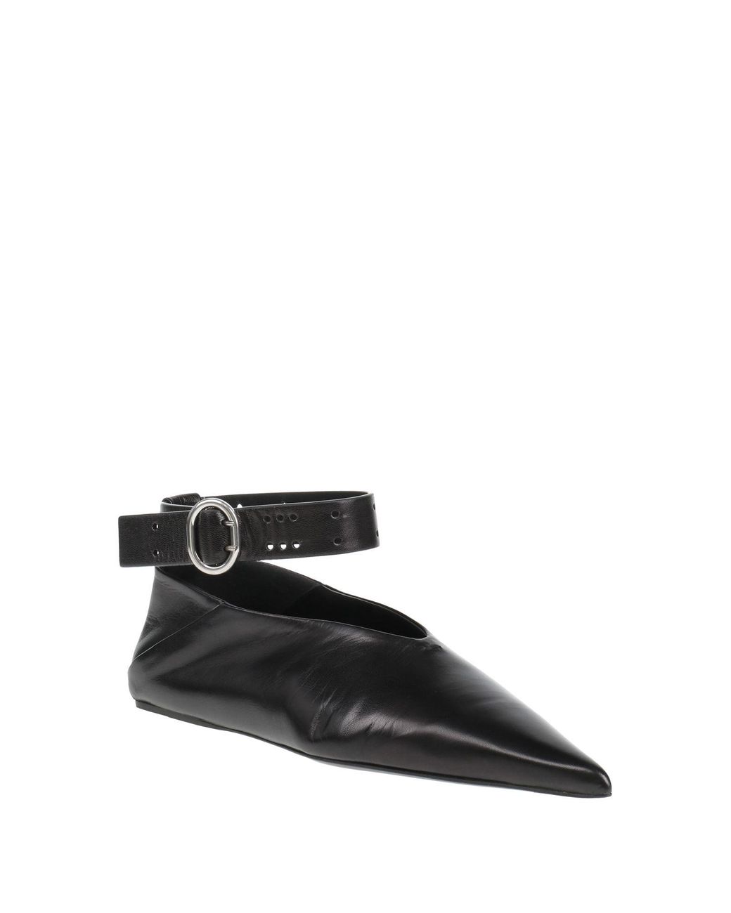 Jil Sander Black Ballet Flats