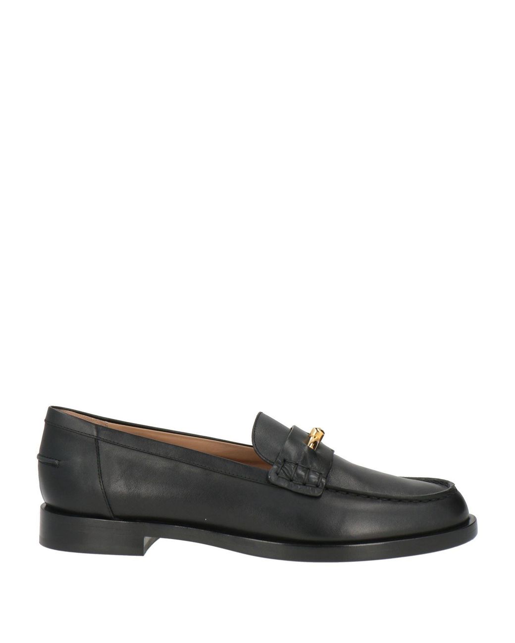 Emporio Armani Black Loafers Leather