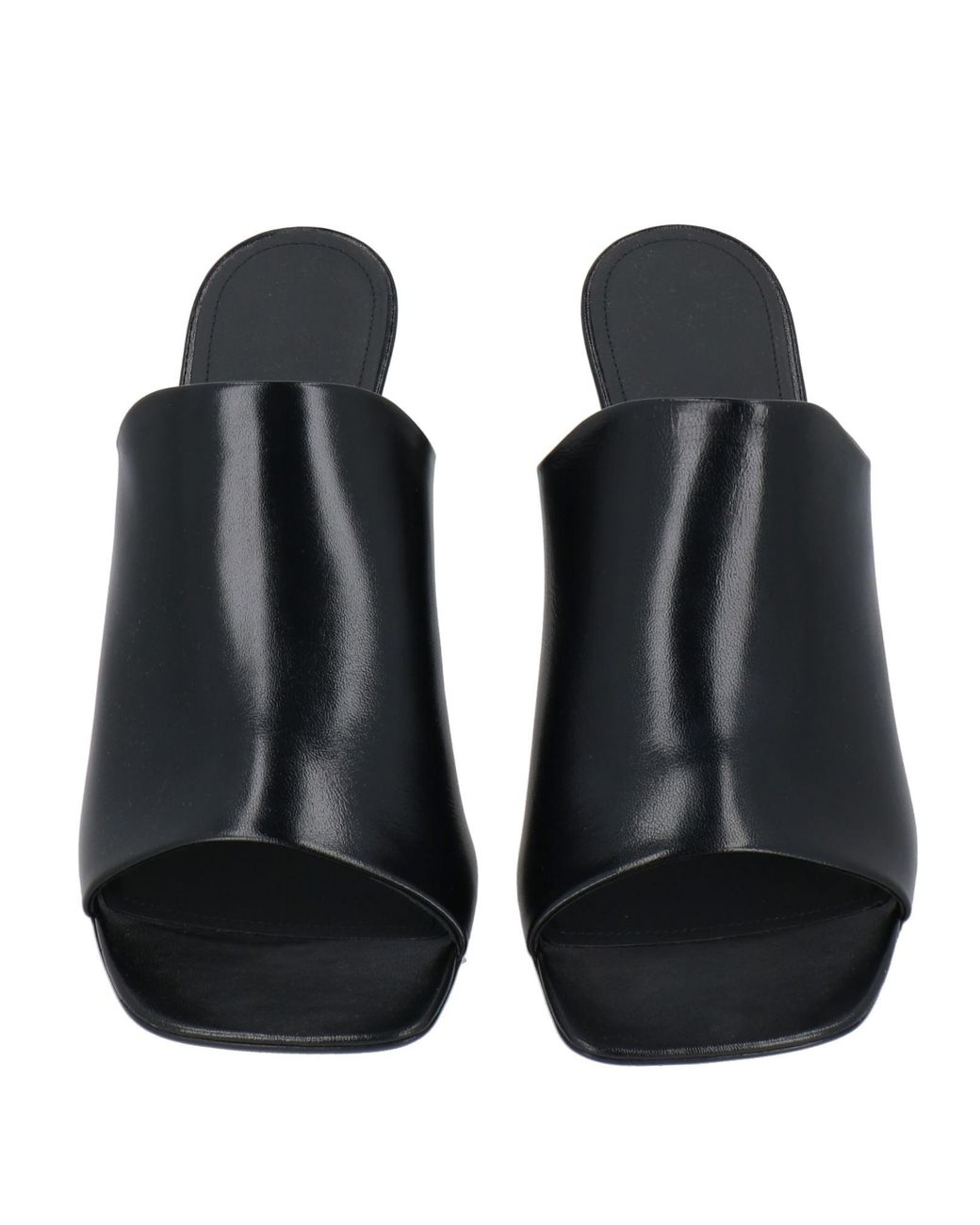 Ferragamo Black Era 85 Sandals Leather