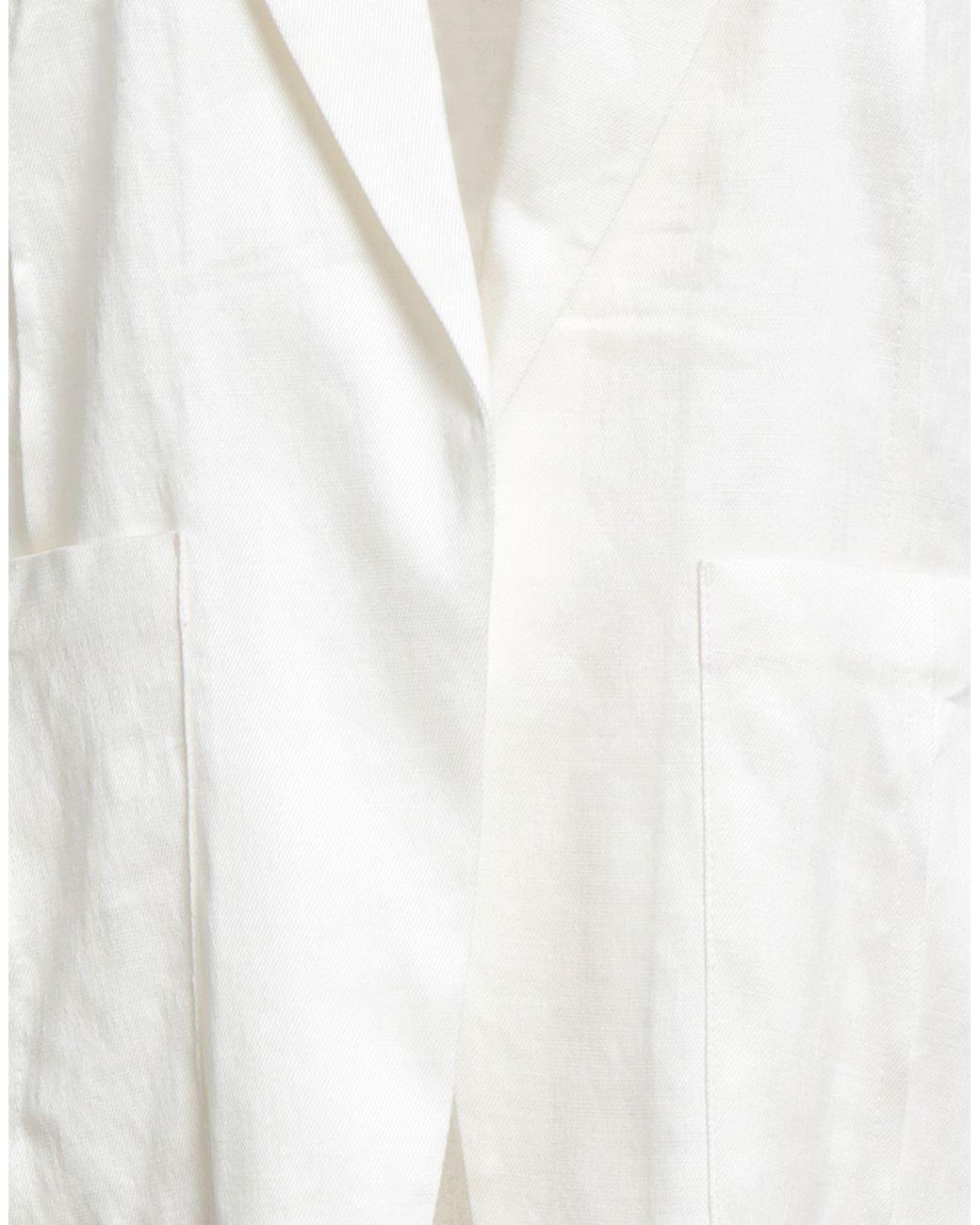 Boss White Blazer Viscose, Linen, Elastane