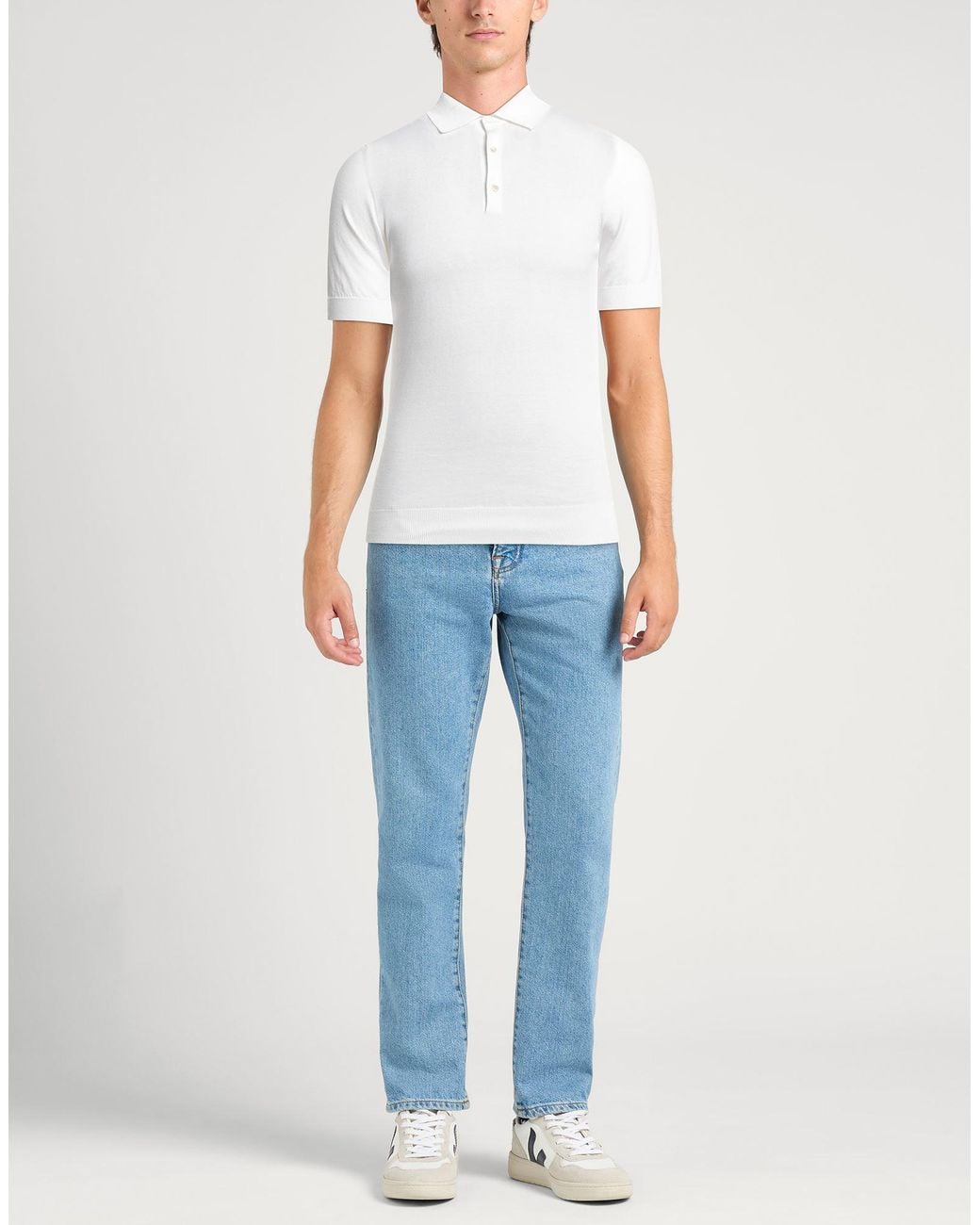 Lardini White Jumper for men