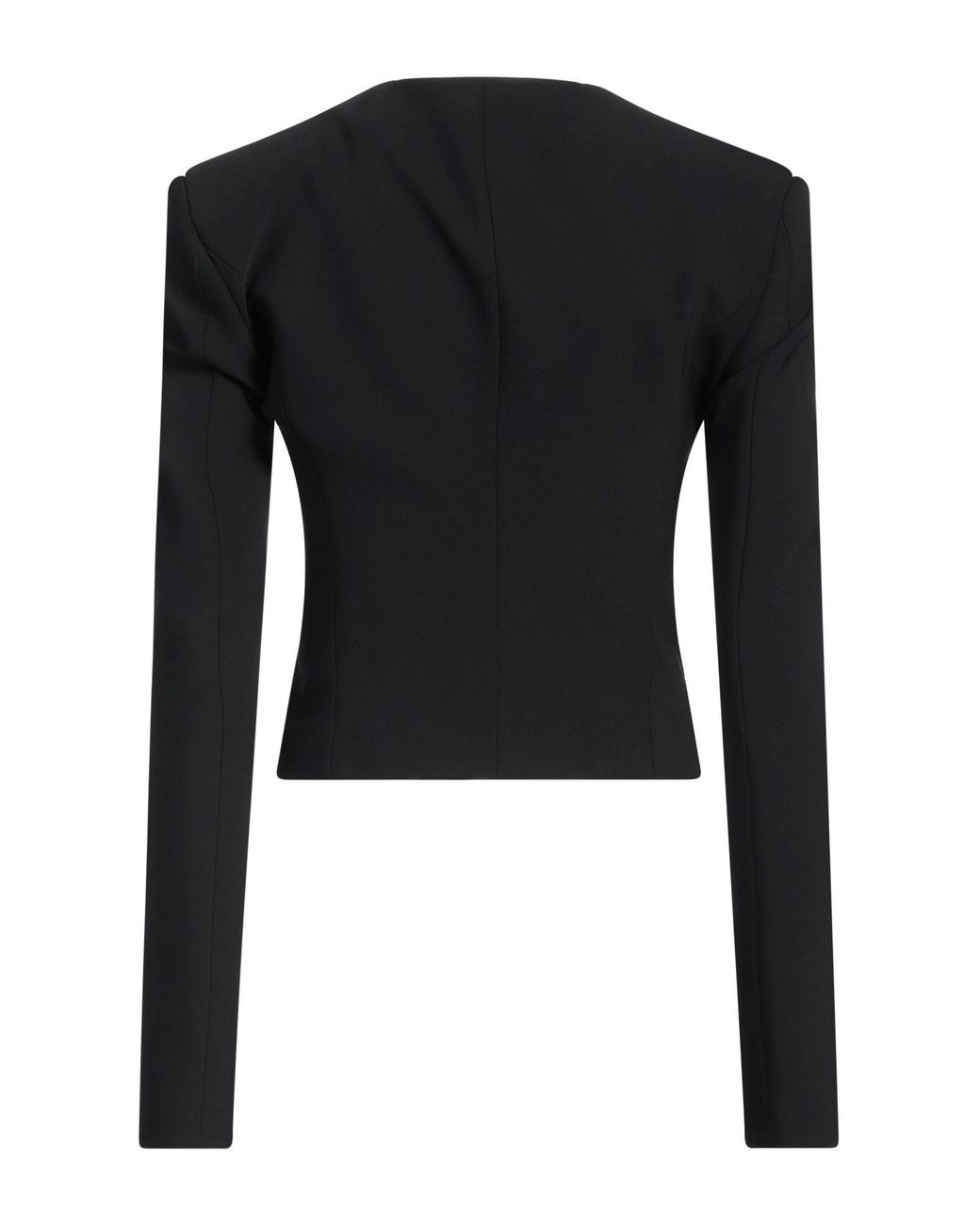 The Attico Black Jacket Polyester, Elastane