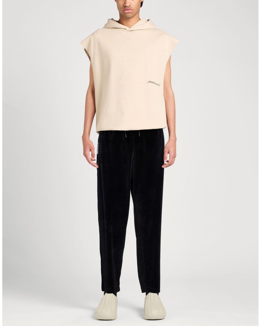 EA7 Black Pants Cotton, Polyester for men