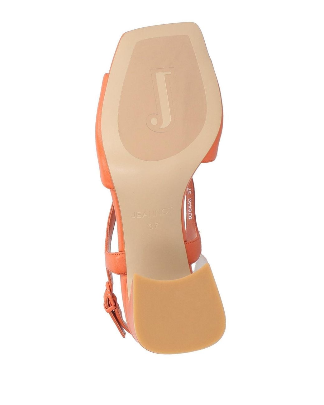 Jeannot Orange Sandals