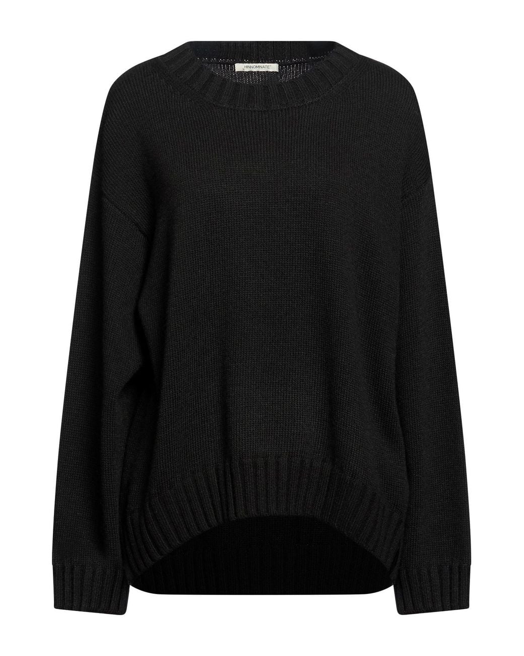 hinnominate Black Sweater Acrylic, Wool, Viscose, Alpaca Wool