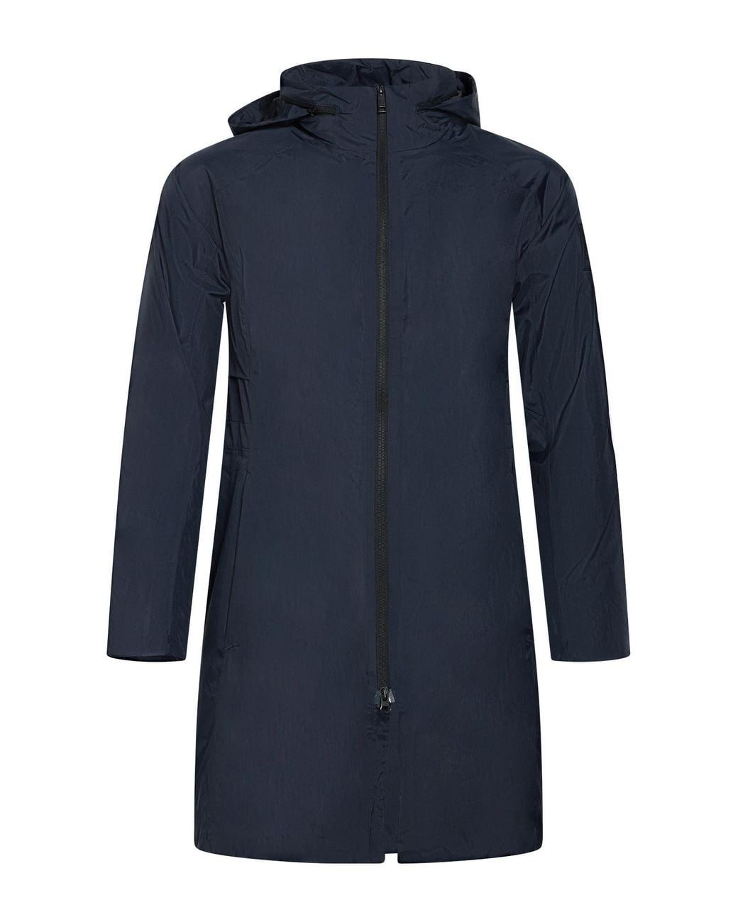 Jack Wolfskin Blue Midnight Overcoat & Trench Coat Polyamide