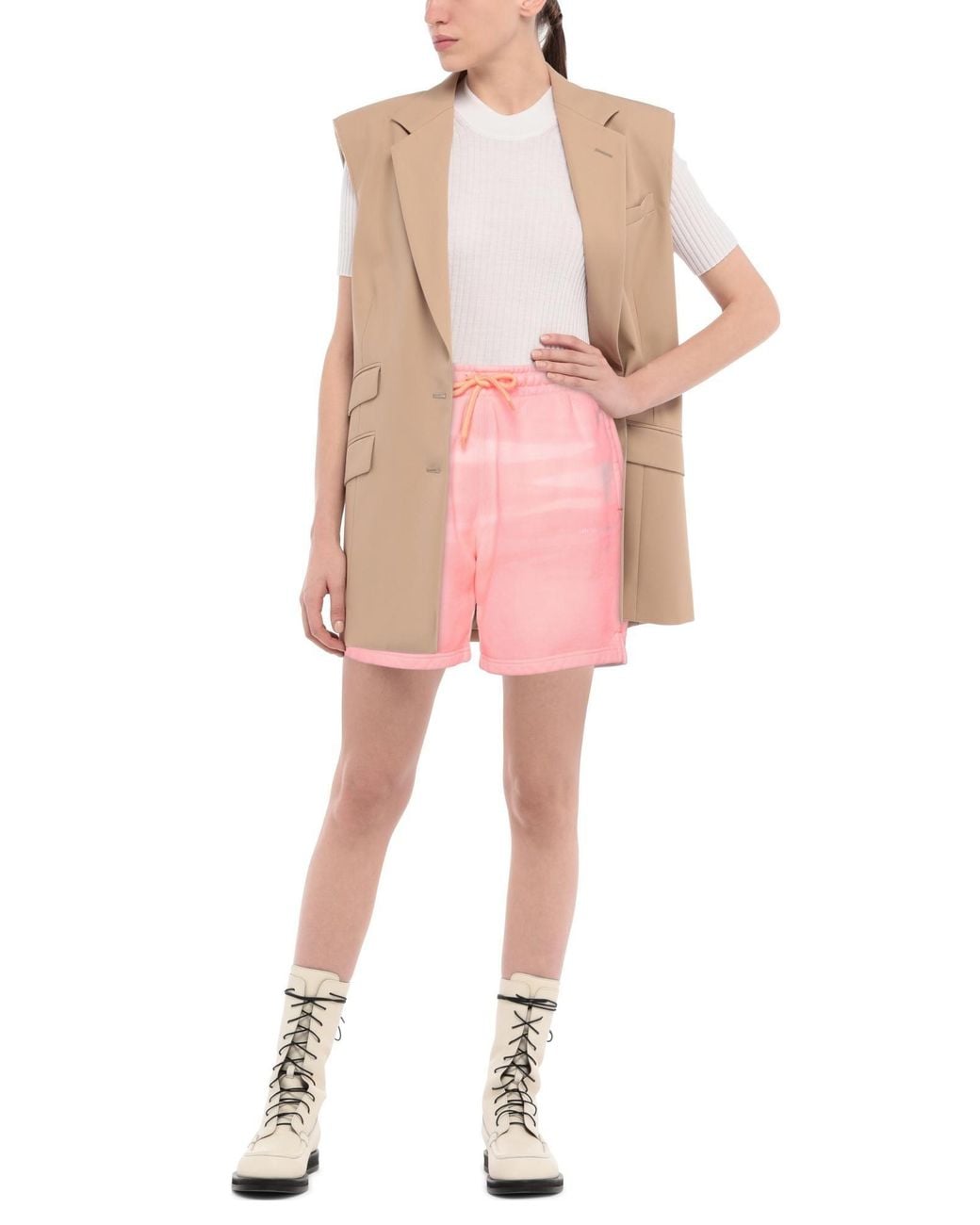 Alexander Wang Pink Shorts & Bermuda Shorts