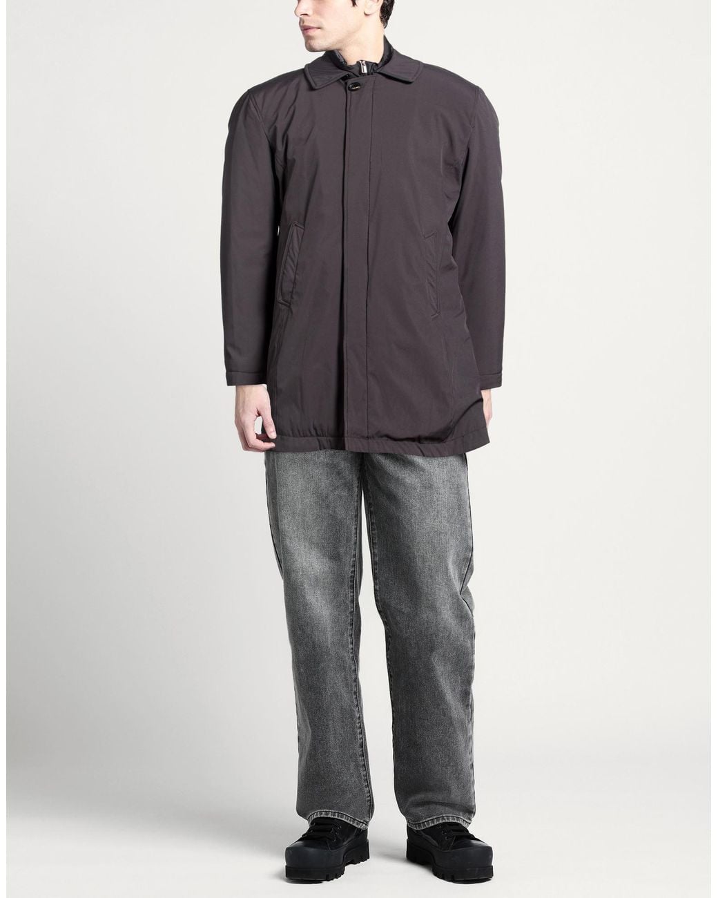 BRERAS Milano Gray Coat for men