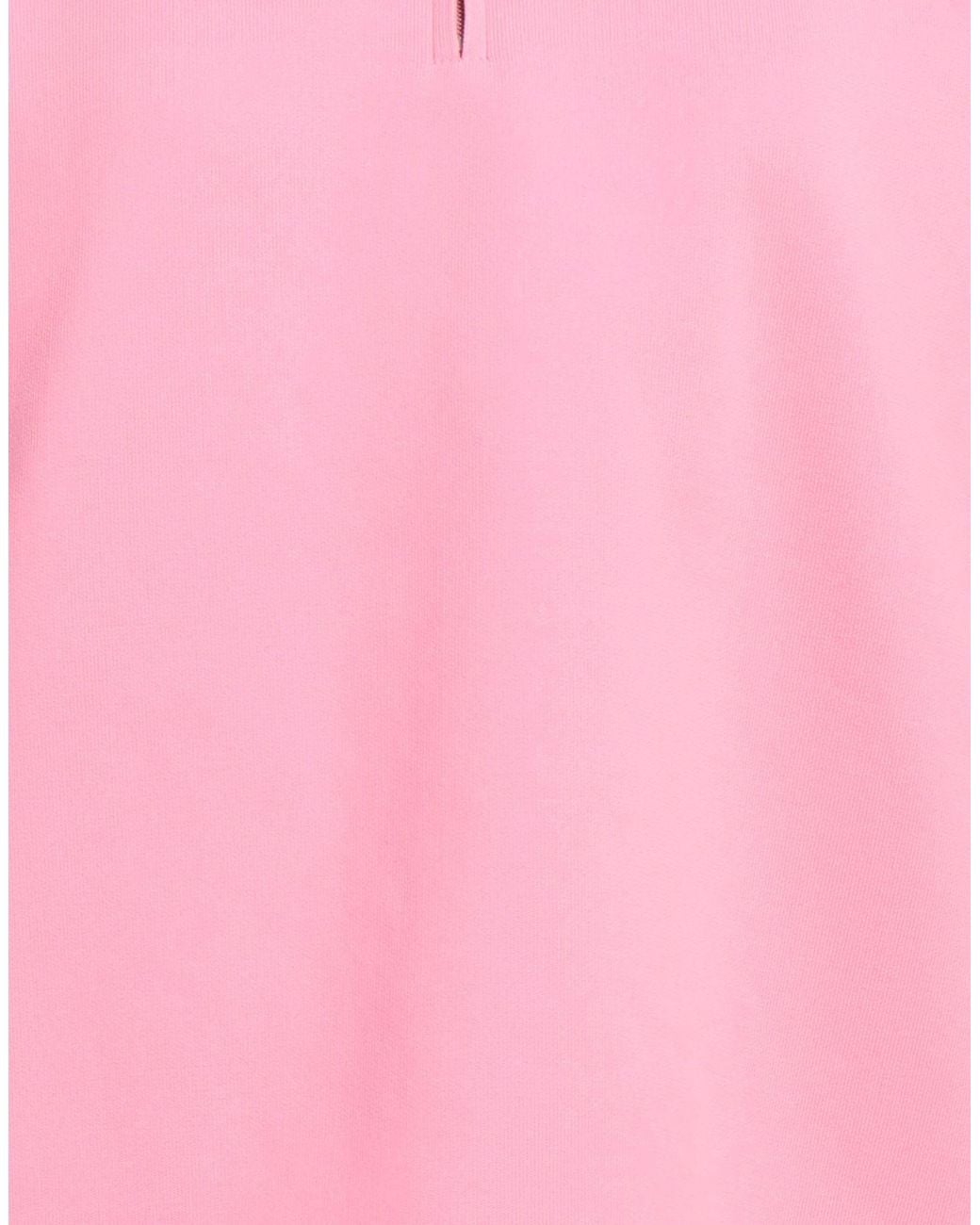 Jil Sander Pink Polo Shirt Polyester