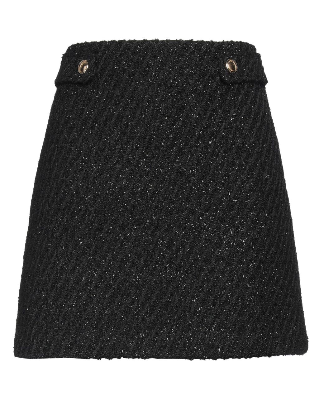 MICHAEL Michael Kors Black Mini Skirt