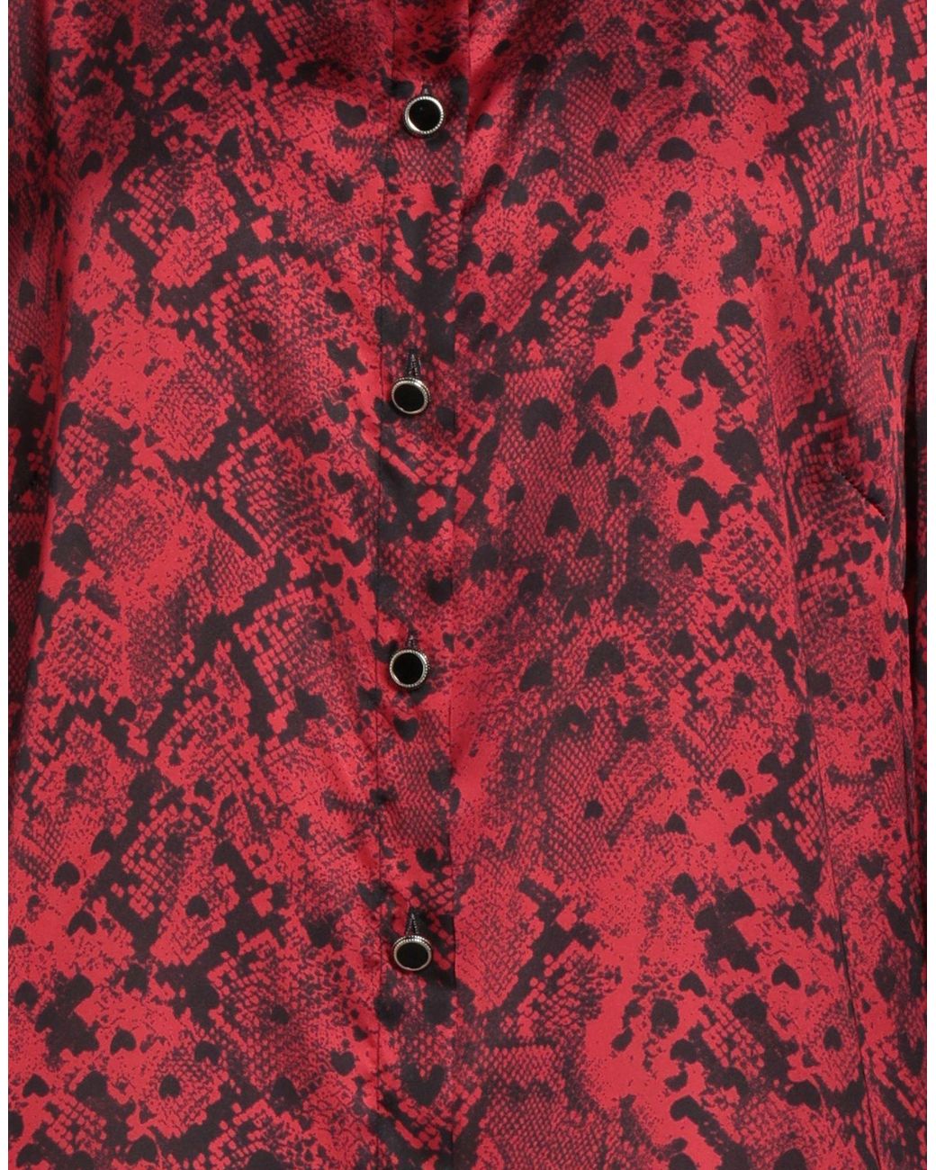 Liu Jo Red Shirt Polyester