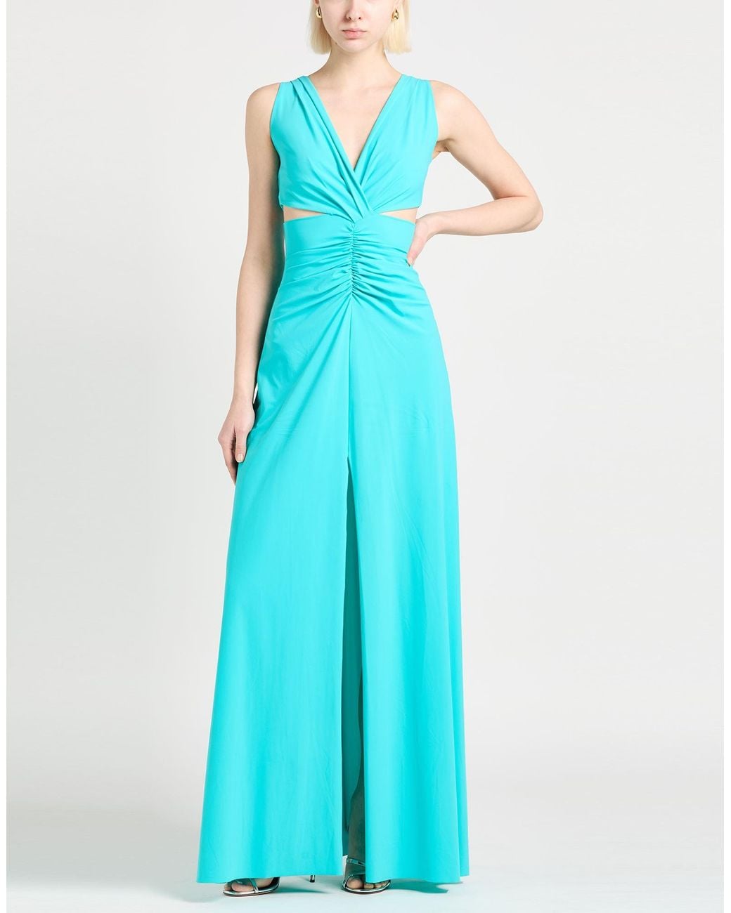La Petite Robe Di Chiara Boni Blue Maxi Dress