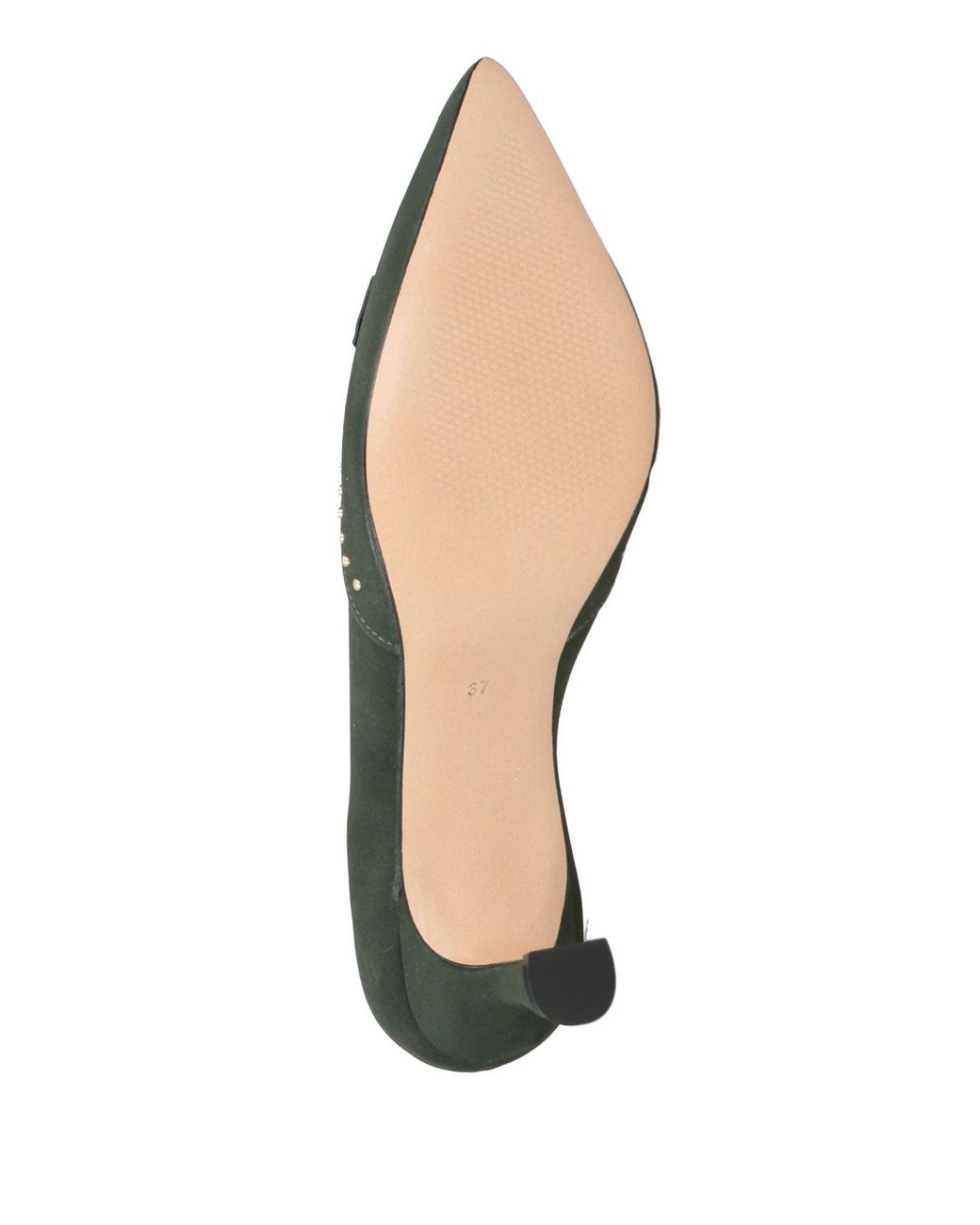 Killana Green Dark Pumps Leather