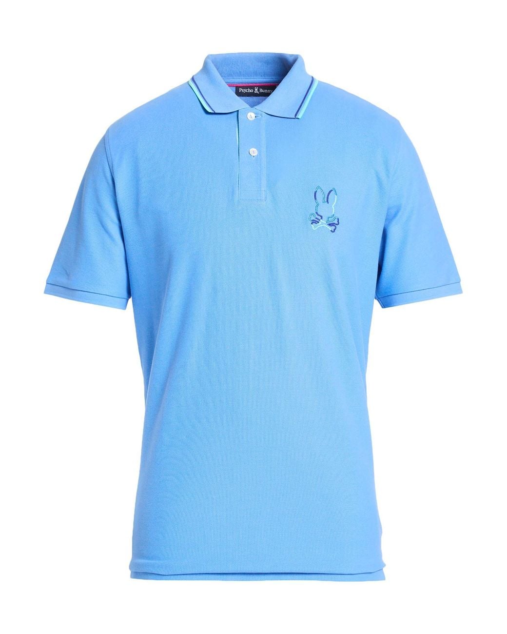 Psycho Bunny Blue Polo Shirt for men
