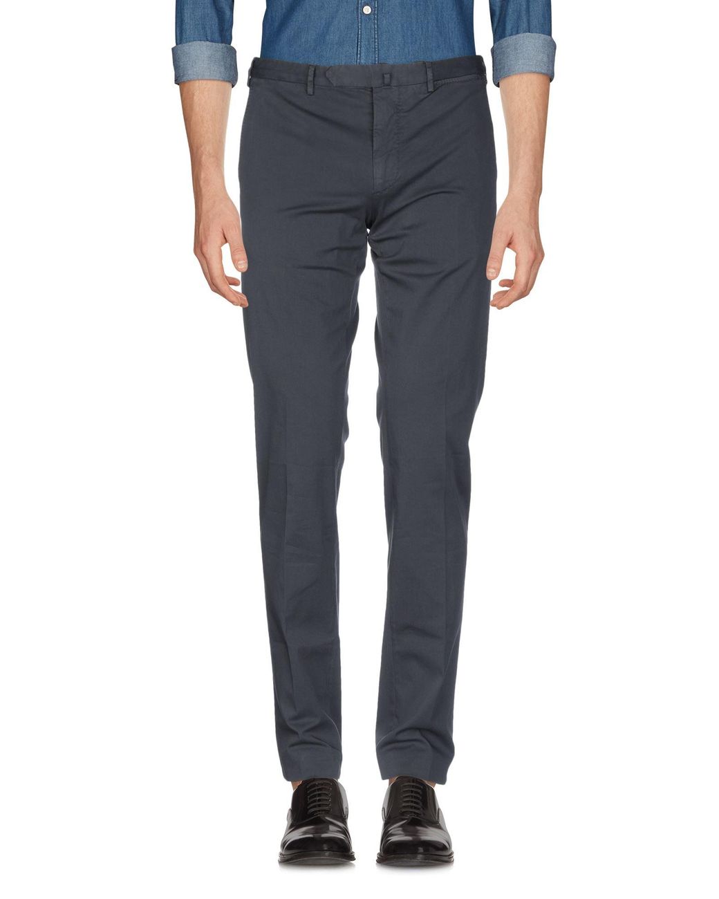 Santaniello Blue Pants for men