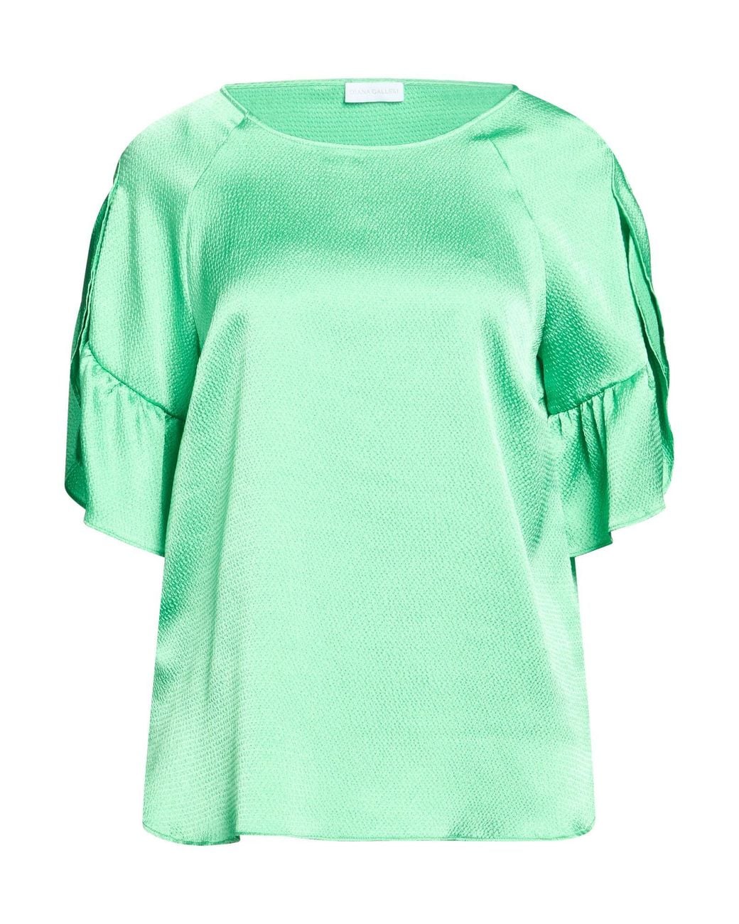 Diana Gallesi Green Top Polyester
