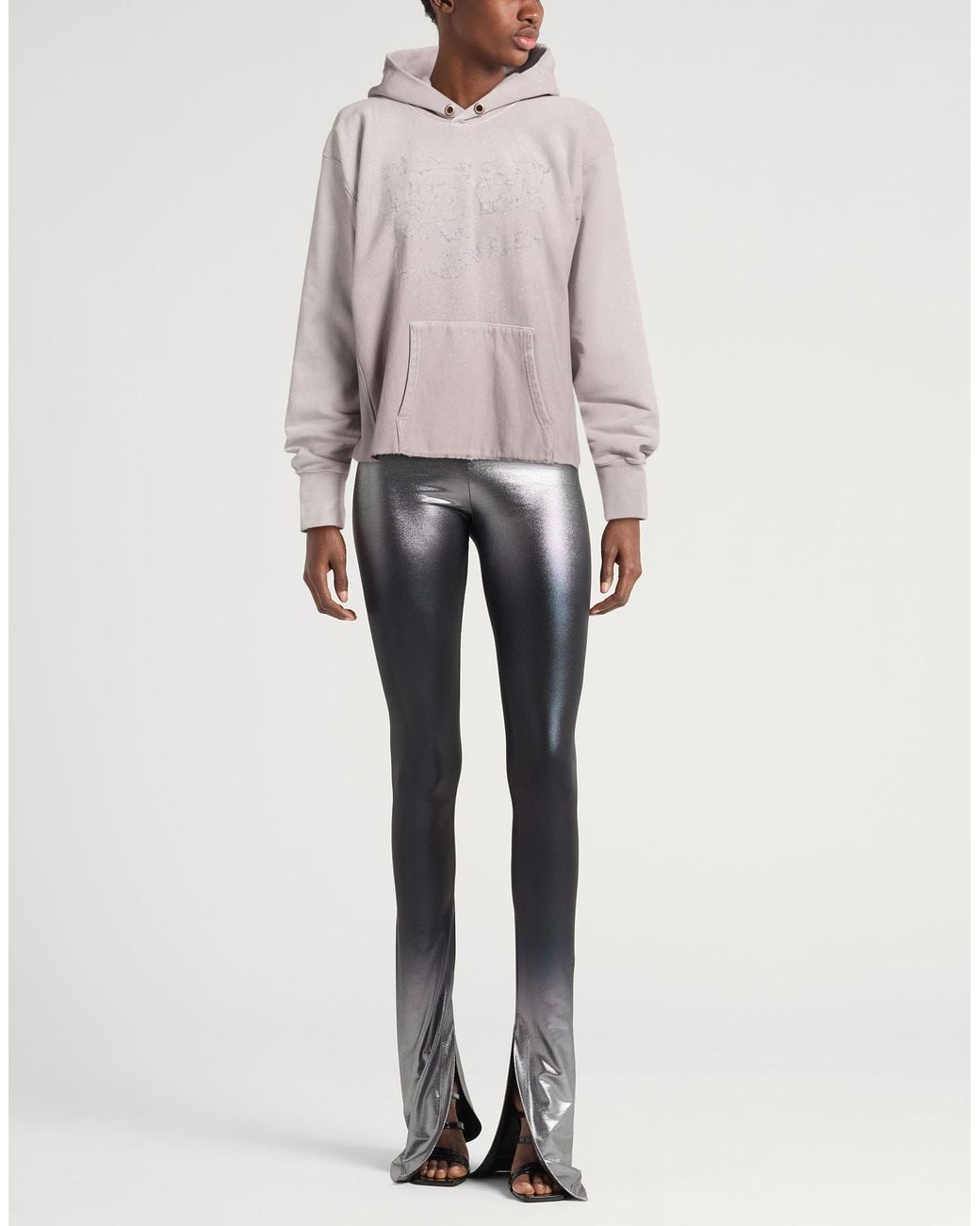 Maison Margiela Multicolor Lilac Sweatshirt Cotton