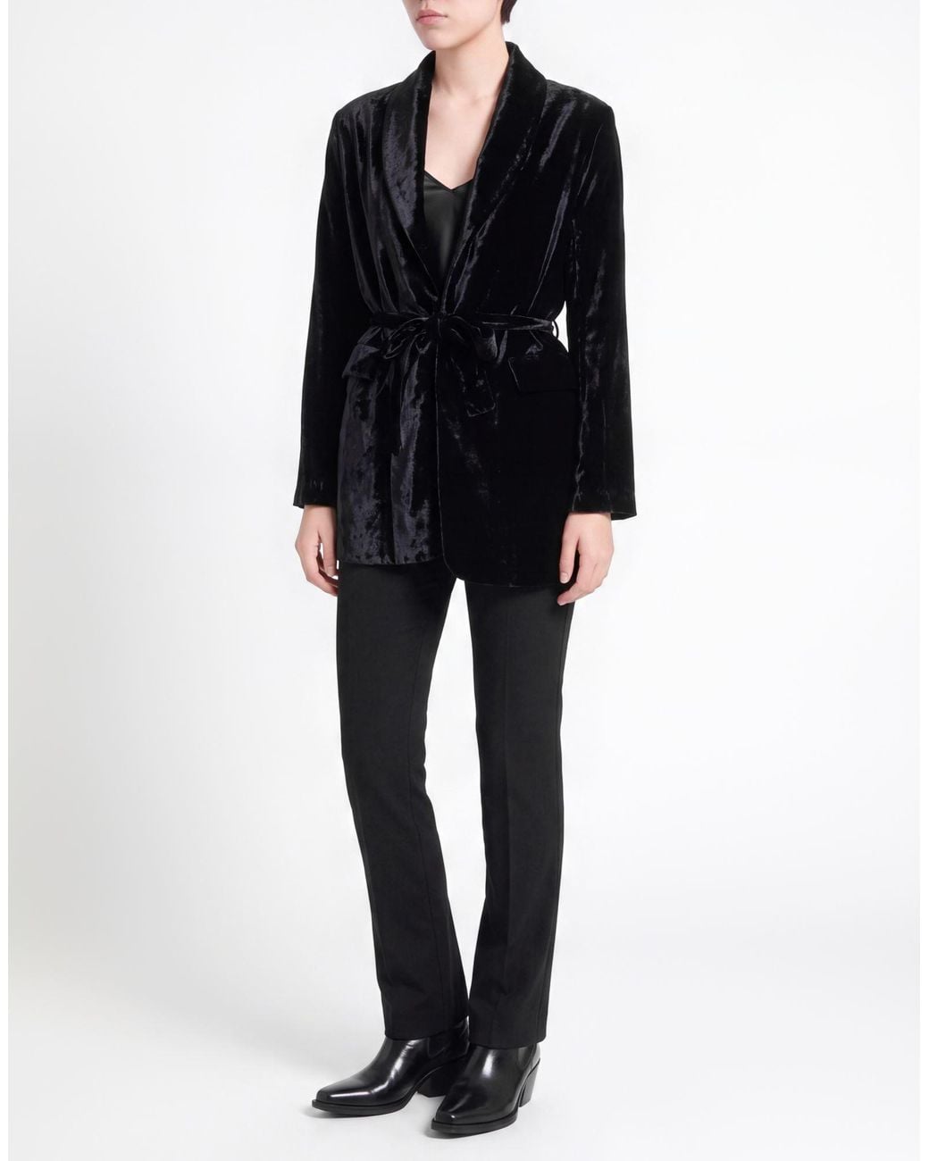 Alpha Studio Black Blazer Polyester