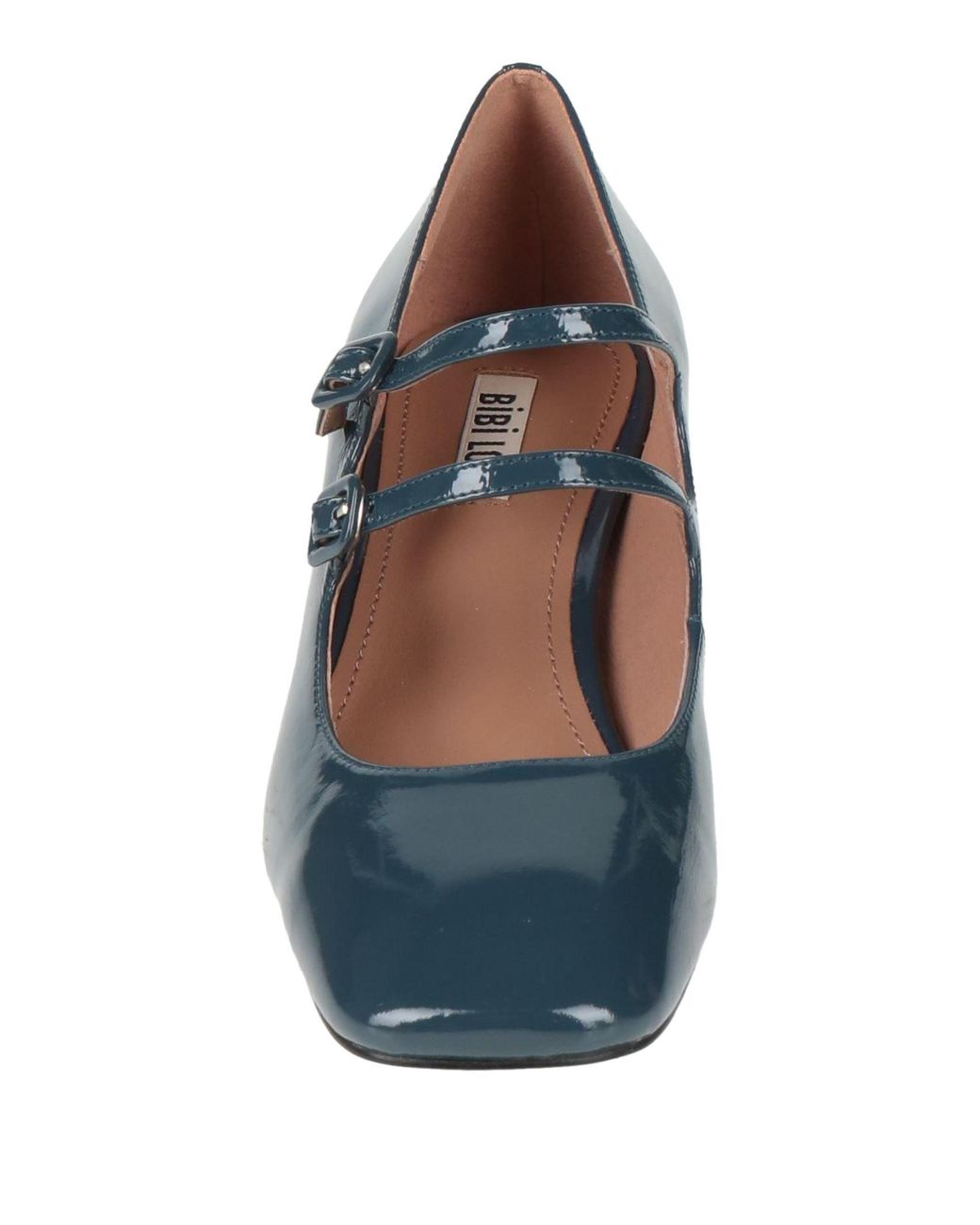 Bibi Lou Blue Slate Pumps Leather