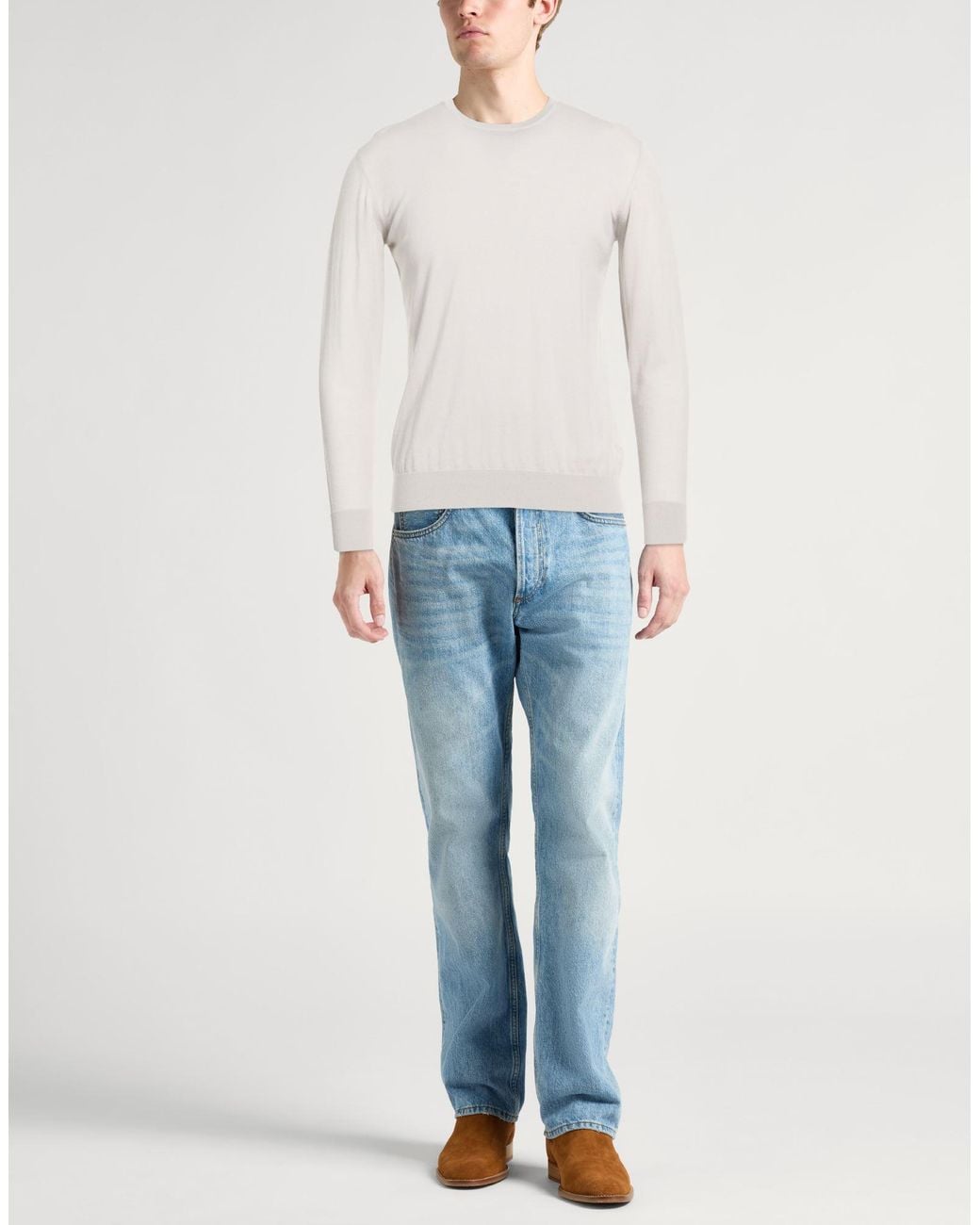 Roberto Collina White Jumper for men
