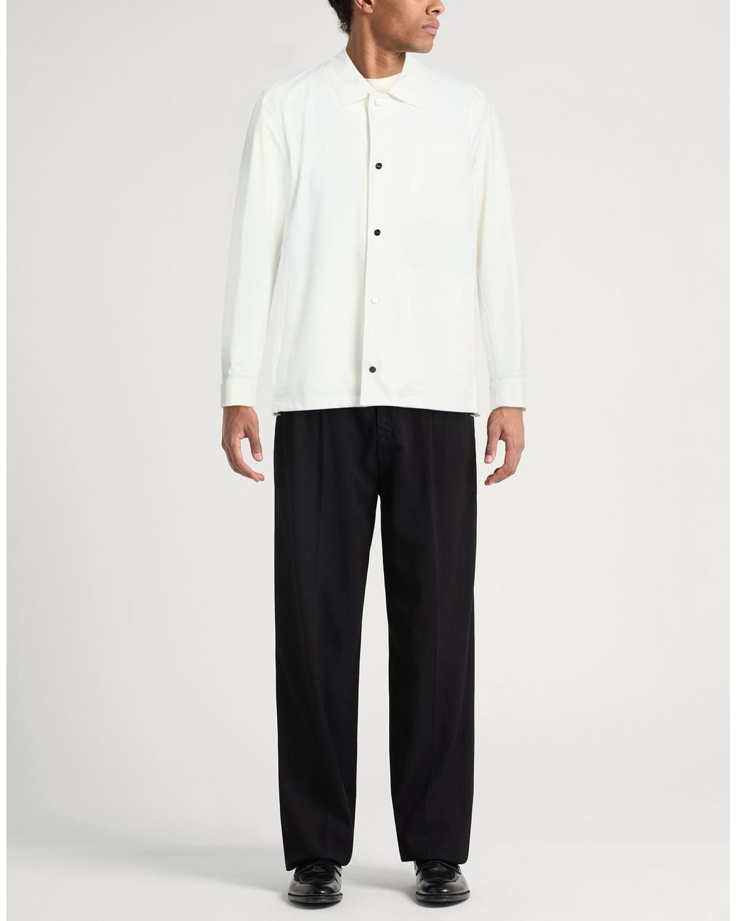 Herno White Jacket Polyamide, Elastane for men