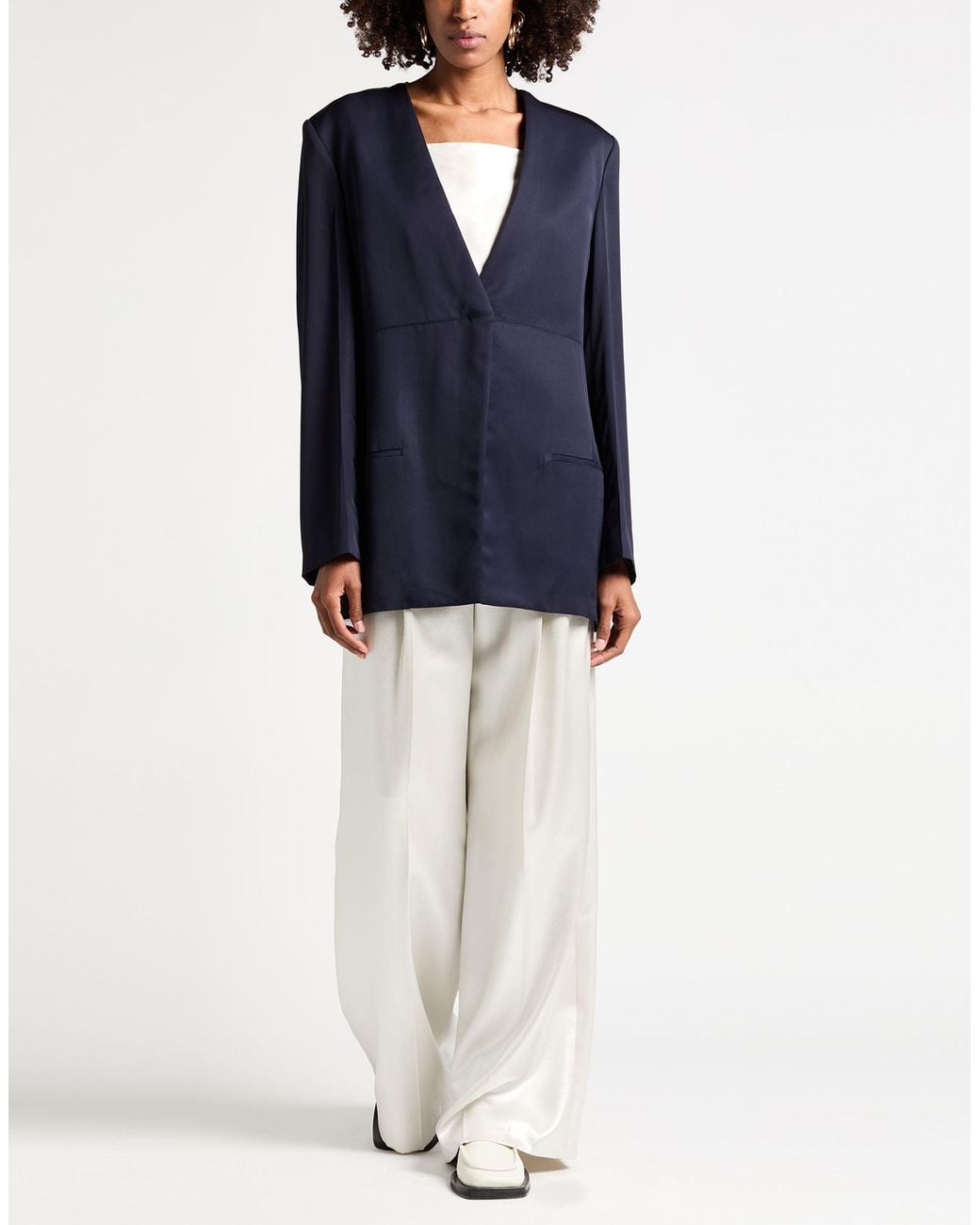 Jil Sander Blue Blazers