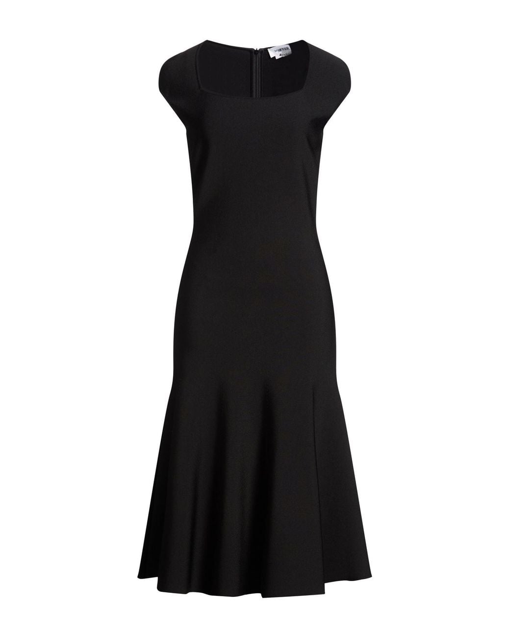 McQueen Black Midi Dresses