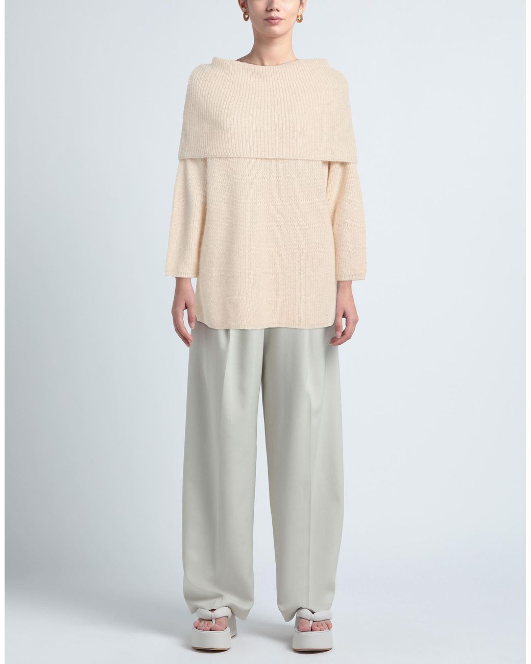 Cuello alto Gentry Portofino de color Natural