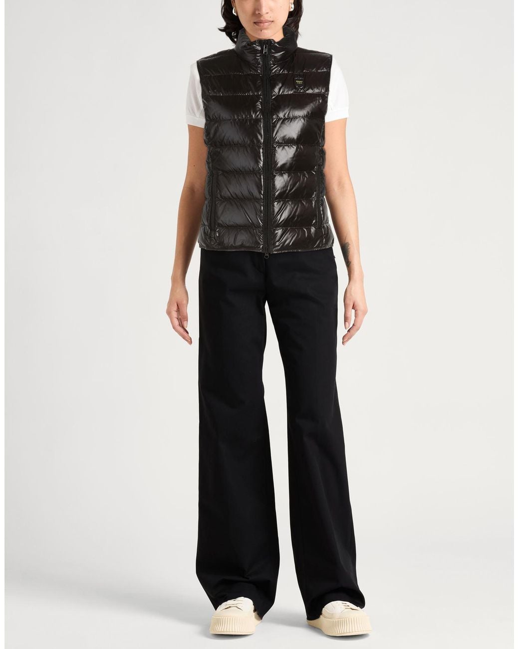 Blauer Black Weste