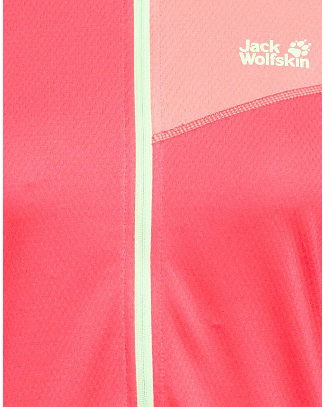 Jack Wolfskin Pink Sweatshirt Polyester
