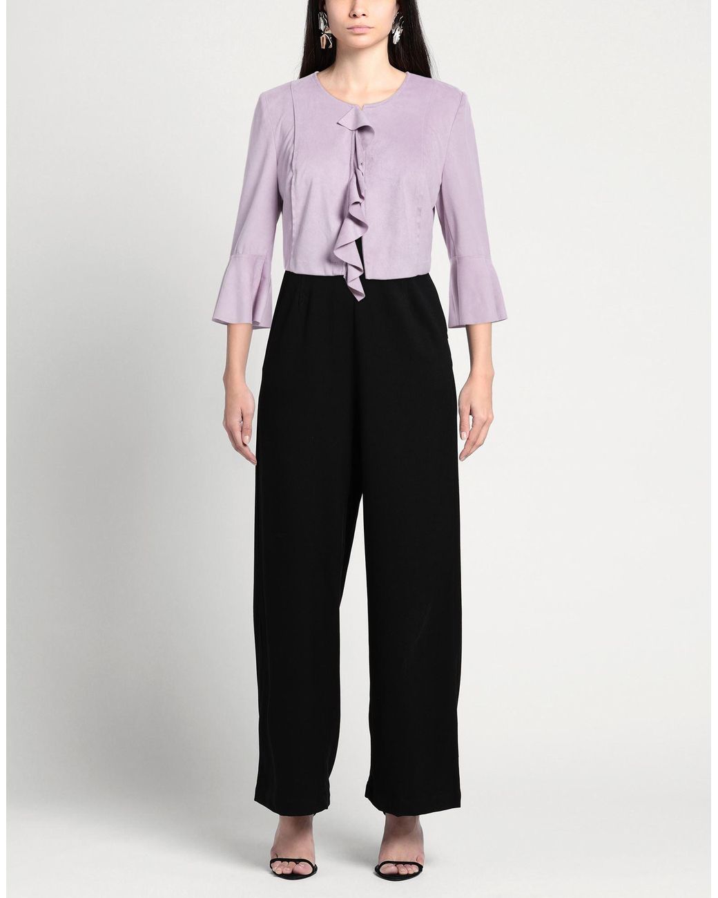 LUCKYLU Milano Purple Lilac Jacket Polyester, Elastane
