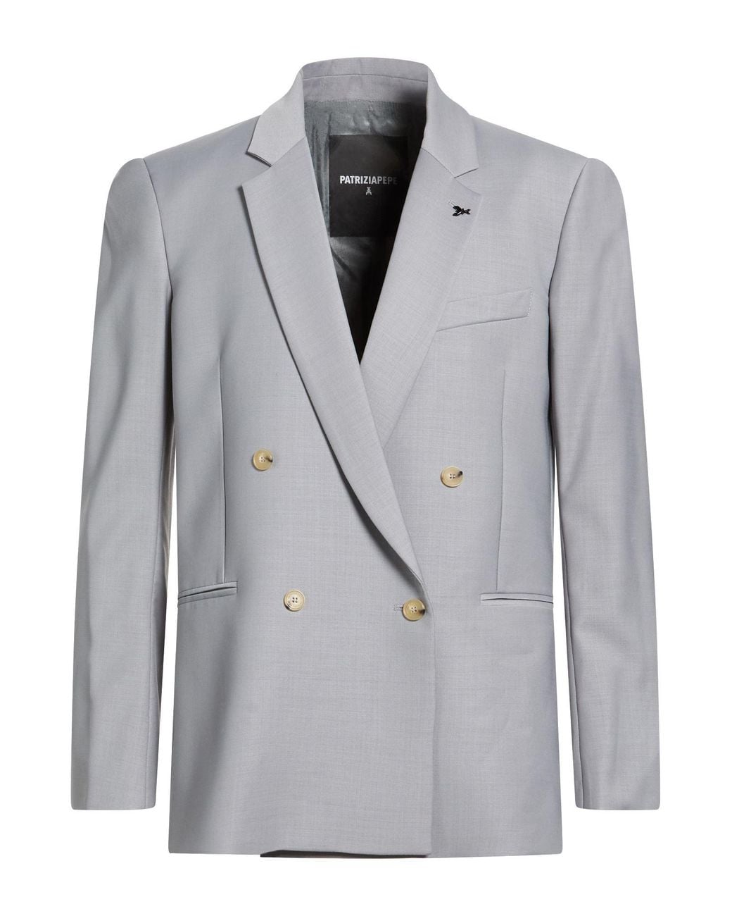 Patrizia Pepe Gray Blazer for men