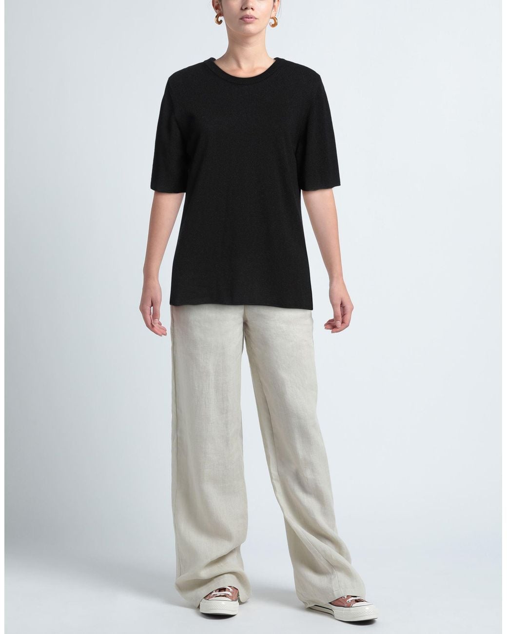 Alpha Studio Black Pullover