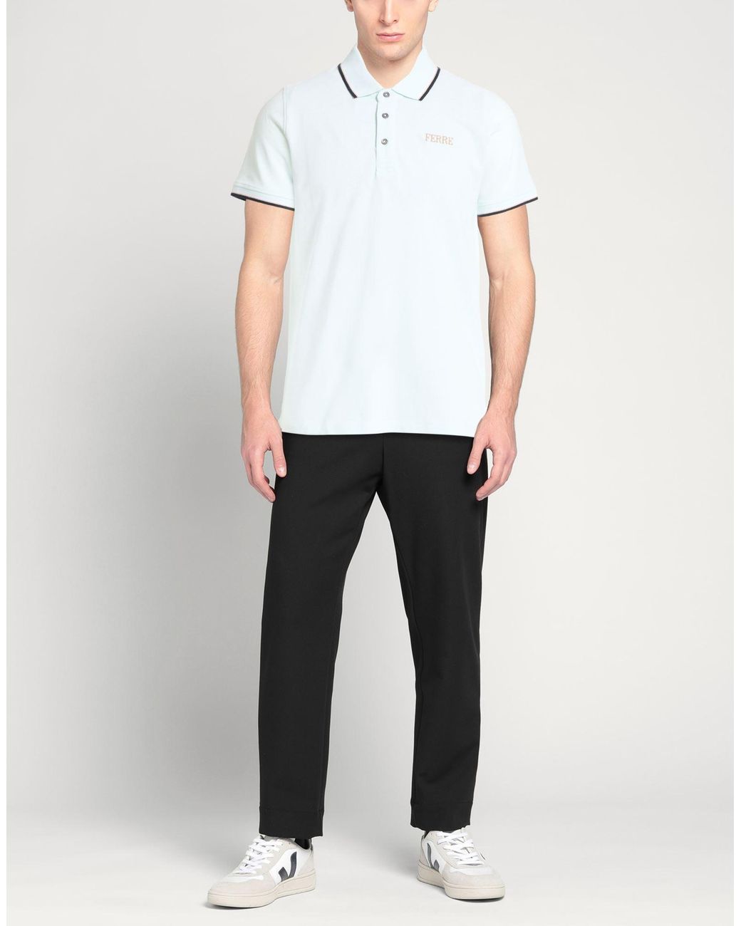 Polo Ferré pour homme en coloris White