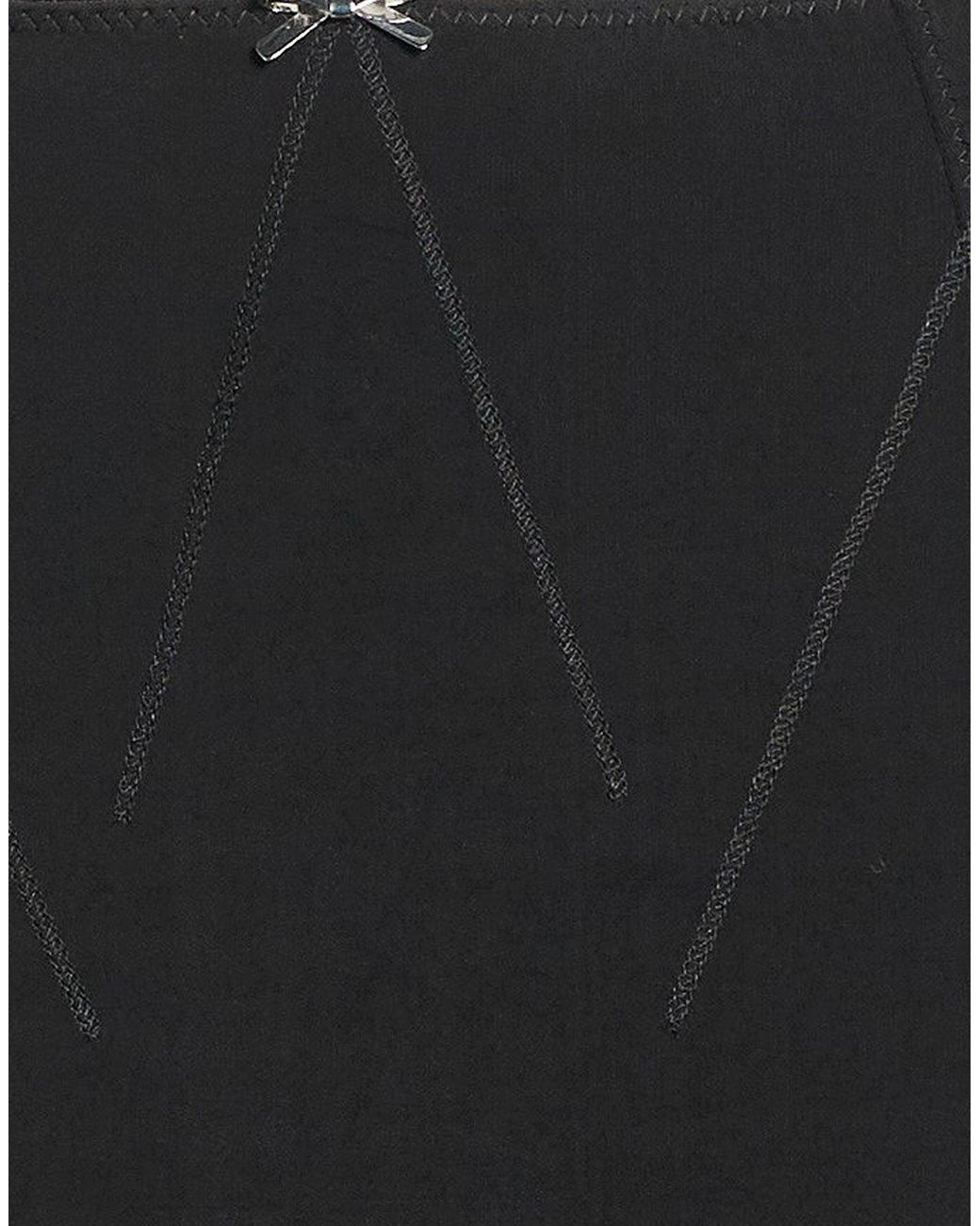 Rabanne Black Midi Skirt Viscose, Elastane