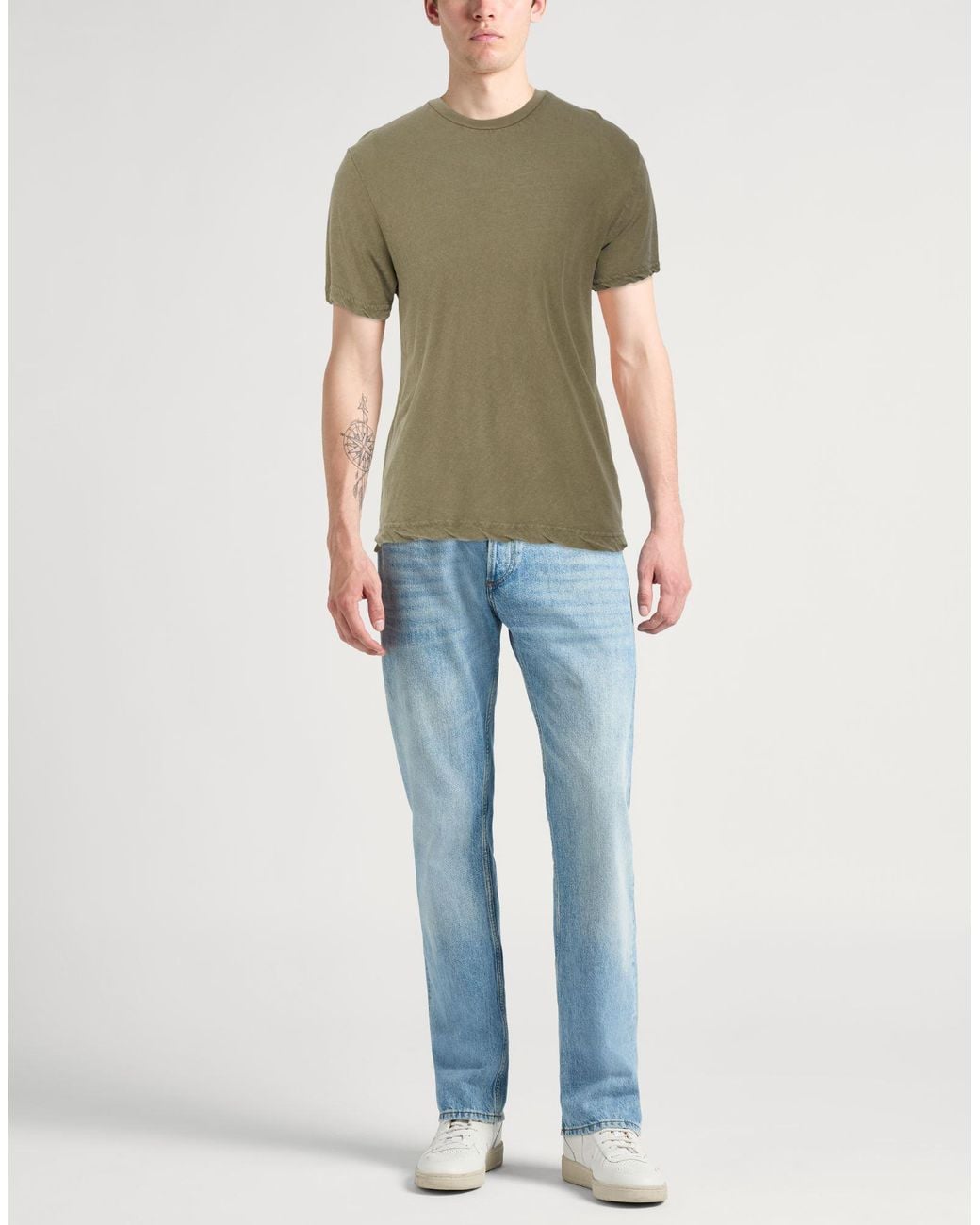 Crossley Green T-Shirt Cotton, Cashmere for men