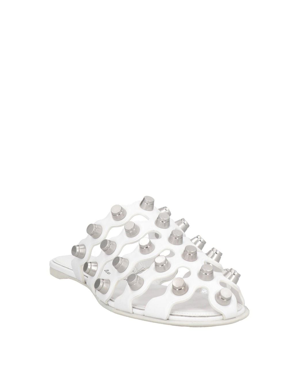 Alexander Wang White Mules & Clogs