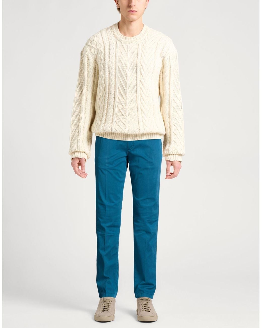 Boglioli Blue Trouser for men